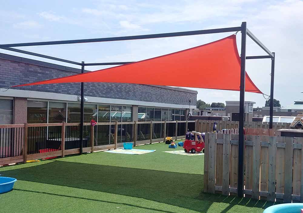 Daycare shade sail